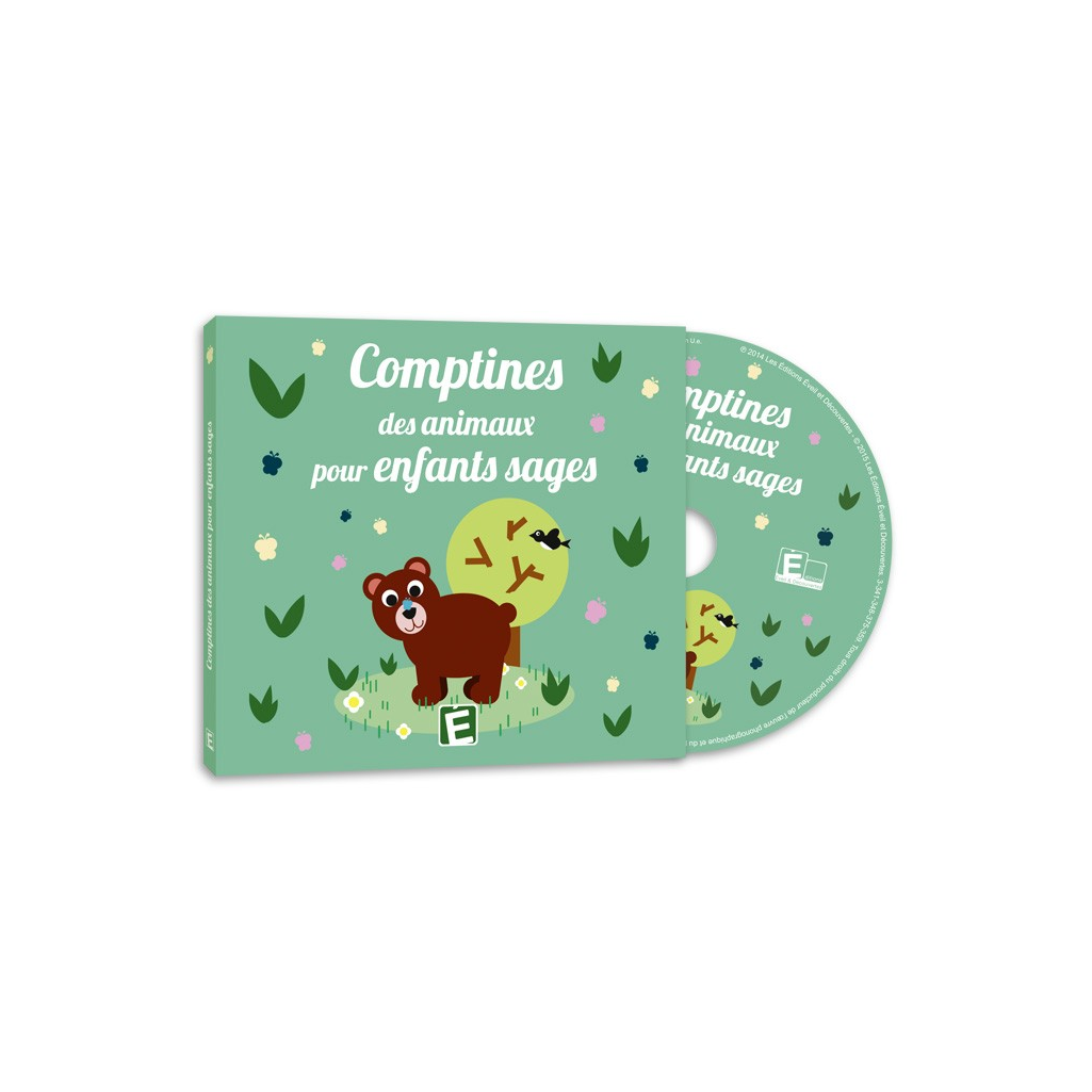 Comptines des animaux pour enfants sages CD